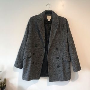 Forever21 peppered coat